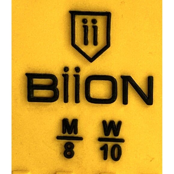 Biion Unisex Golf Shoes Oxford Slip On Waterproof Black Grey Burgundy W 10 M 8 - Picture 10 of 10